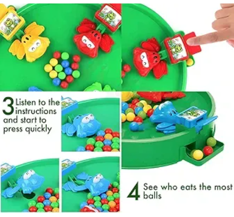 Hungry Frogs Classic Family Board Game