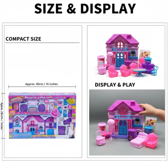 Doll House For Girls, Doll Play House Best For Gifts