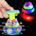 Flashing UFO Musical Spinning Lighting and Music Toupie Beyblade