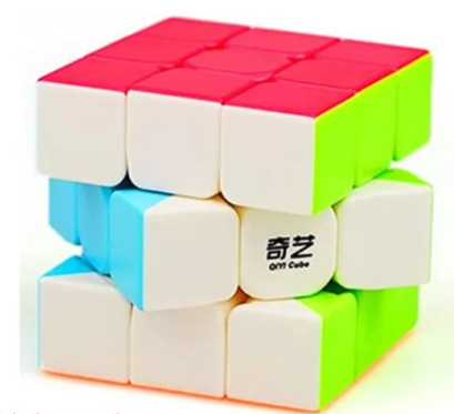 Original Qiyi Warrior S Rubiks Cube 3x3 Sticker Less