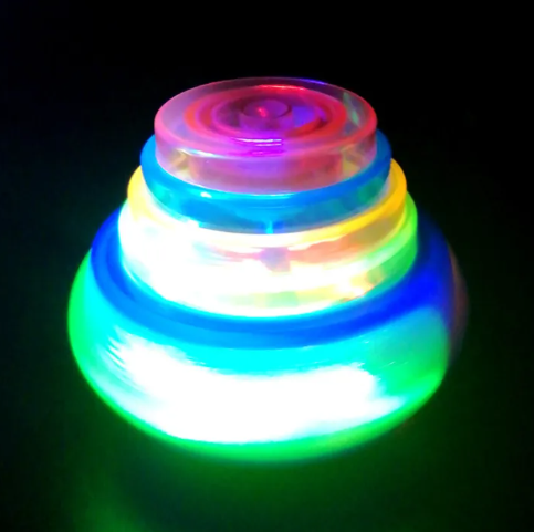 Flashing UFO Musical Spinning Lighting and Music Toupie Beyblade