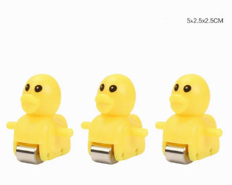 Cute Ducks Electric Track Roller Coaster Slide With Lights And Music