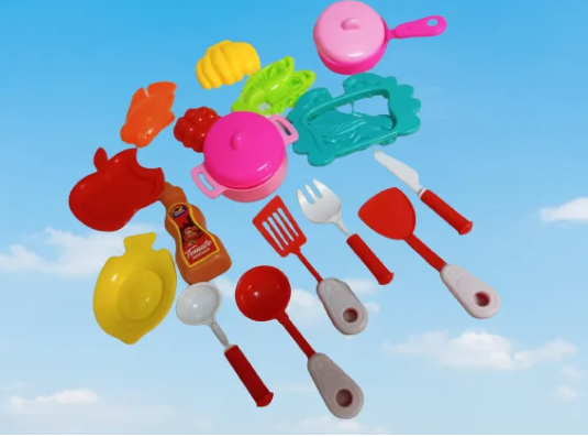 Artificial Food Toy For Kids Pretend Play Plastic toys Mix Bag